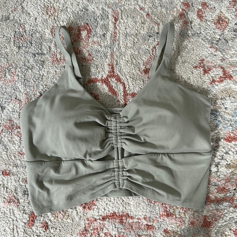 Athleta Cinch Long Line Bra